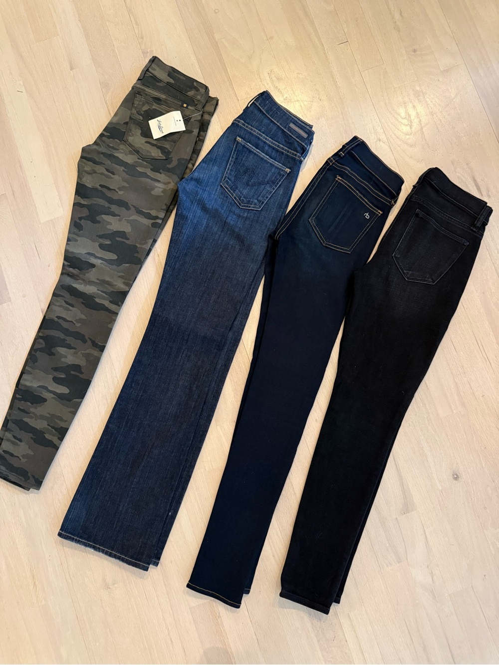 LUCKY, CITIZENS, RAG&BONE, GAP- Four Women's Pants Lot -